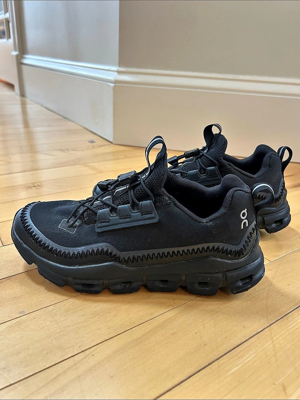 On Cloudtilt Remix Black Athletic Shoes US 6
